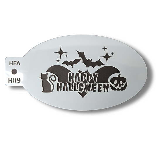Face Painting Stencil - H09 Halloween Crown-0