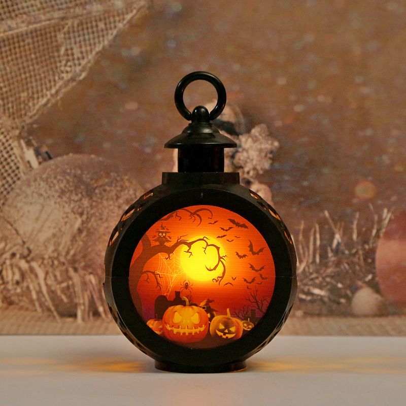 3 pcs Halloween Pumpkin Witch Light LED Bar Party Atmosphere Props Durable Use Light Portable Easy To Use And Clean Halloween-4