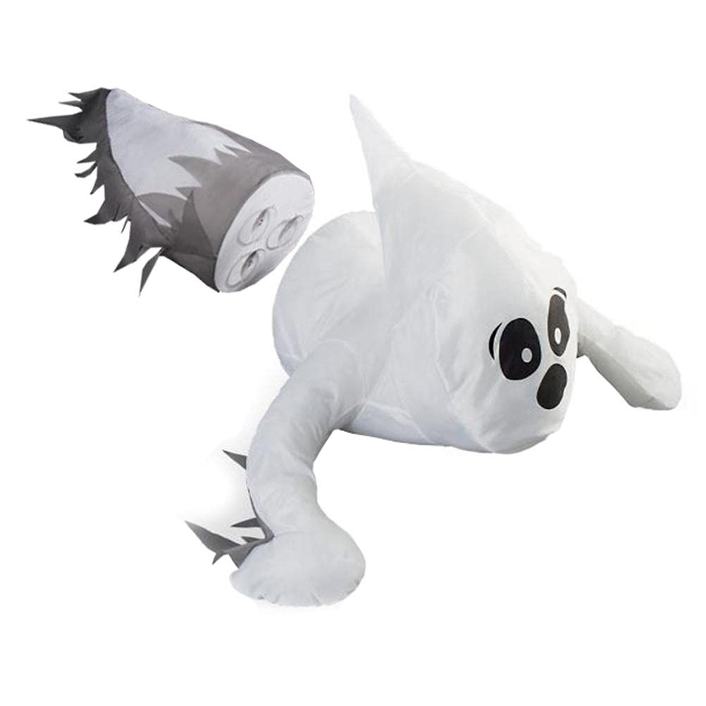 Halloween Window Crashing Ghosts Halloween Window Decoration Broken Window Ghost for Indoor or Outdoor-0