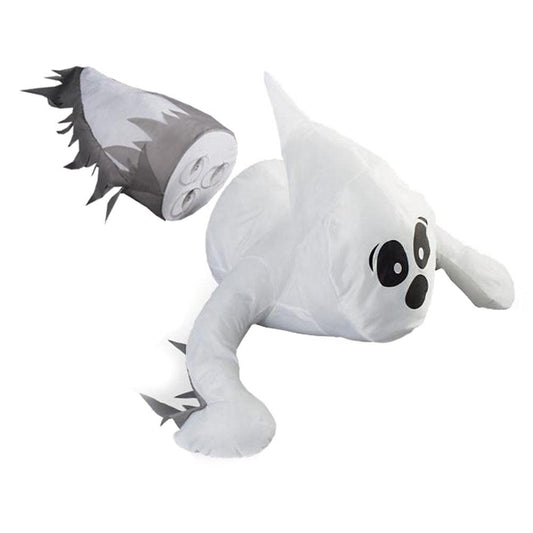 Halloween Window Crashing Ghosts Halloween Window Decoration Broken Window Ghost for Indoor or Outdoor-0
