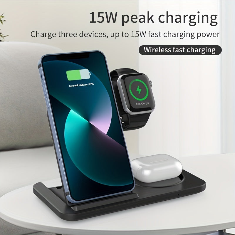 3-in-1 Wireless Charging Station